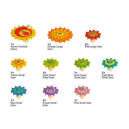 Wooden Imaginative Gears - JoyKids
