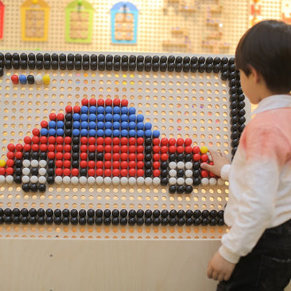 Wooden Pegboard Beads - JoyKids