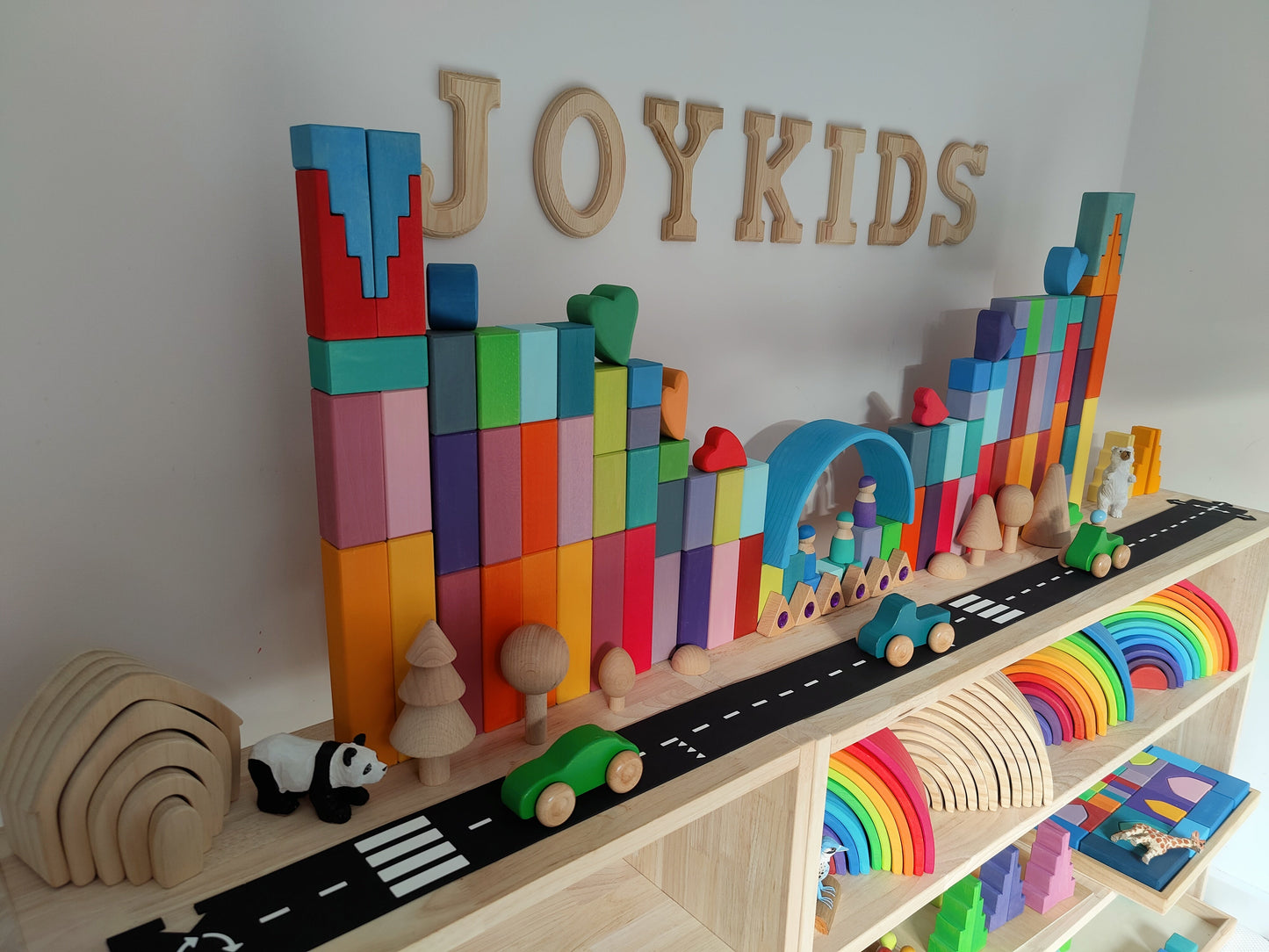 Open-ended Toy Shelf